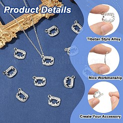 50 шт. Подвески из сплава в тибетском стиле&nbsp;FIND-YW0009-08