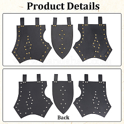 Юбка из искусственной кожи средневековая ренессансная защита для ног&nbsp;AJEW-WH20816-113A