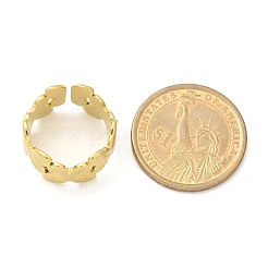 Кольцо-манжета из нержавеющей стали 304 для женщин&nbsp;LS-RJEW-B109-05G-01