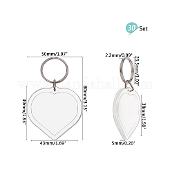 Акриловый брелок&nbsp;KEYC-PH0001-28