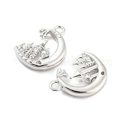 Латунные микро проложить кубического циркония подвески&nbsp;KK-E090-20P