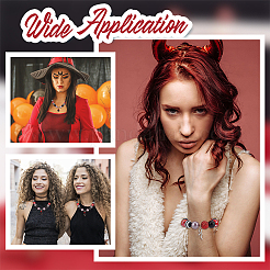 1 набор акриловых круглых бусин смешанного стиля&nbsp;SACR-PH0001-52H