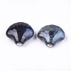 Фарфоровые бусины ручной работы&nbsp;X-PORC-S498-36A