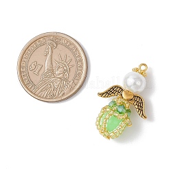 Подвески из стеклянных бусин и стеклянных бусин ручной работы&nbsp;PALLOY-MZ00963-03