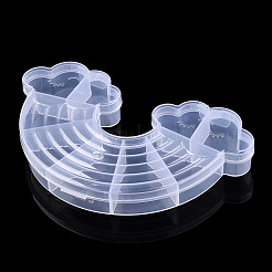 9 сетка радуга пластиковые контейнеры для шариков&nbsp;LS-CON-T002-06