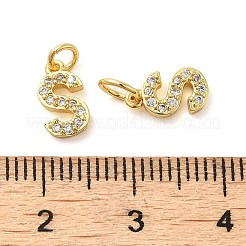 Латунные микро проложить кубического циркония подвески&nbsp;KK-M273-02G-S