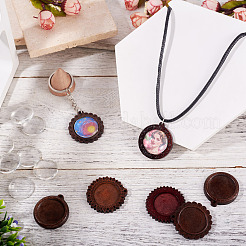 Наборы для изготовления подвесок из деревянного подноса своими руками&nbsp;DIY-TA0012-32