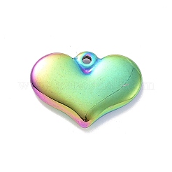 Вакуумное покрытие pvd 304 нержавеющая сталь штамповка пустая бирка сердце подвески&nbsp;STAS-G218-08M-2