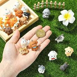 20шт 20 стиля непрозрачные подвески из смолы&nbsp;RESI-CJ0005-06