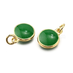 Латунь эмаль подвески&nbsp;KK-C106-06G