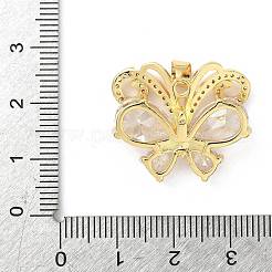 Латунные микро проложить кубического циркония подвески&nbsp;KK-L239-056G-02