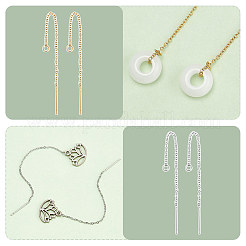 16 шт. 8 серьги-гвоздики в форме куба&nbsp;EJEW-PH0001-26