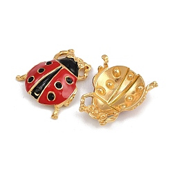 Подвески из нержавеющей стали 304 с эмалью&nbsp;STAS-P410-39B-G