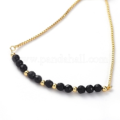 Регулируемые браслеты-слайдеры из натурального камня&nbsp;BJEW-JB04929