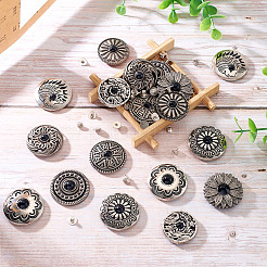 9 стиль заклепки из сплава декоративные&nbsp;BUTT-SW0001-04A