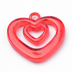 Прозрачные акриловые подвески&nbsp;X-TACR-S144-31