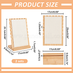 2 комплект из бамбукового дерева&nbsp;NDIS-PH0001-10B
