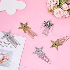 5 шт. тканевая звезда&nbsp;PATC-CY0001-08C