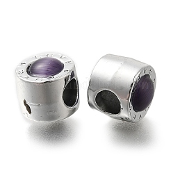 Стойка покрытие сплав стекло европейские бусины&nbsp;FIND-H005-15P