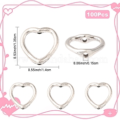 100 шт. рамки для бусин в тибетском стиле&nbsp;FIND-YW0008-23AS