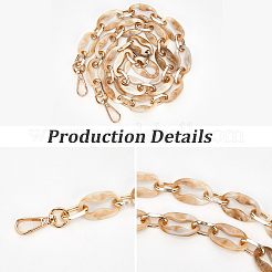 Овальные цепочки из смоляных звеньев для кошельков&nbsp;FIND-WH20006-62A