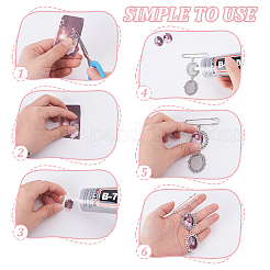 Заготовка овальной броши из сплава своими руками&nbsp;JEWB-AB00024