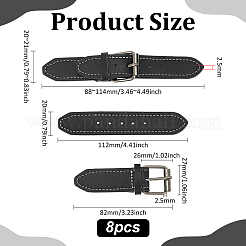 Пряжки из искусственной кожи&nbsp;FIND-WH0139-294