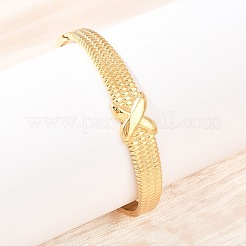 Шарнирные браслеты из нержавеющей стали 304 для женщин&nbsp;BJEW-Z155-01G