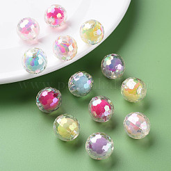 Прозрачные акриловые бусины&nbsp;TACR-S152-14B