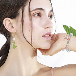 Подвески из сплава с эмалью в стиле 16&nbsp;ENAM-CA0001-31