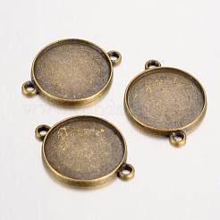 Сеттинги для коннекторов (кабошон)&nbsp;LS-TIBE-A124178-AB-FF