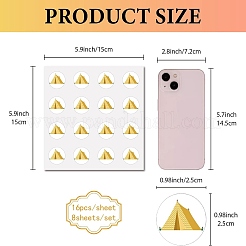 8 лист пластиковые водонепроницаемые самоклеящиеся наклейки с картинками&nbsp;DIY-WH0428-120