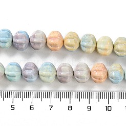 Натуральные бусины из радужного алашанского агата&nbsp;G-NH0022-H01-01
