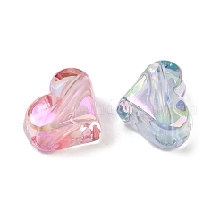 Уф-покрытие прозрачные акриловые бусины&nbsp;OACR-B031-30