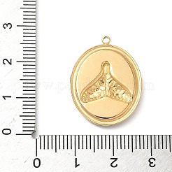 Подвески из нержавеющей стали 304 из эпоксидной смолы с натуральными ракушками и пайетками внутри&nbsp;STAS-L026-17G-E03