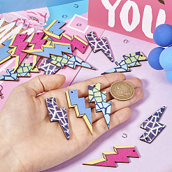 Набор для изготовления сережек-молний своими руками&nbsp;DIY-TA0006-29