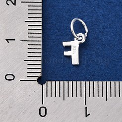 925 подвеска в виде буквы из стерлингового серебра&nbsp;LS-STER-C012-01S-F