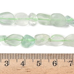 Естественный зеленый флюорит бисер нитей&nbsp;G-D339-A01