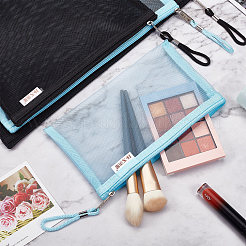 8 шт. 8 кармана для файлов из нейлоновой сетки AJEW-GF0006-44