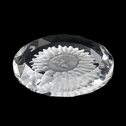 Прозрачные стеклянные подвески&nbsp;X-GLAA-Q090-03