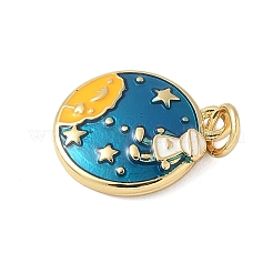 Латунь эмаль подвески&nbsp;KK-C110-13A-G