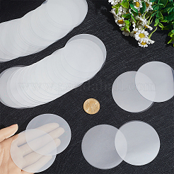 300 шт. прозрачная защитная пленка для значка питомца&nbsp;AJEW-CP0010-04C