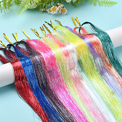 12шт 12 цвета лазерный парик из шерсти домашних животных&nbsp;OHAR-SP0001-05B