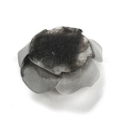 Кабошоны из черной смолы&nbsp;RESI-Q219-01E