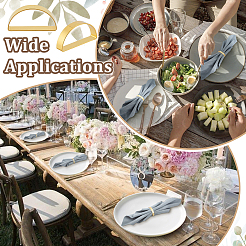 30 шт. кольцо для салфеток из сплава&nbsp;AJEW-PB0001-05