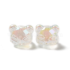 УФ-покрытие радужными переливающимися акриловыми бусинами PACR-M002-03B