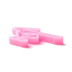 Танцор кулон силуэт силиконовые Молды для статуй&nbsp;DIY-F104-03