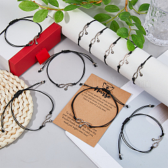 10 шт. браслеты из сплава со стетоскопом&nbsp;BJEW-DC0001-16