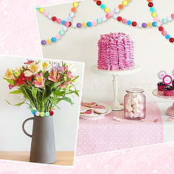 Непрозрачные акриловые бусины&nbsp;MACR-SP0001-08