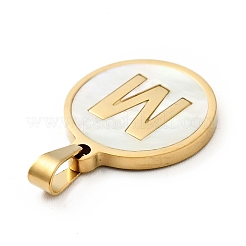 Вакуумное покрытие pvd нержавеющая сталь 304 с подвесками из белой ракушки STAS-G268-01M-G